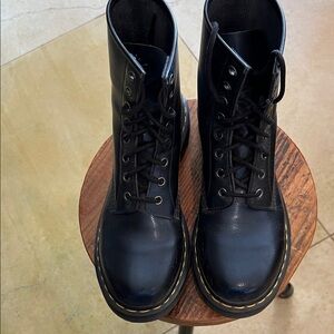 Dr. Martens Midnight Navy Lace-Up Boots